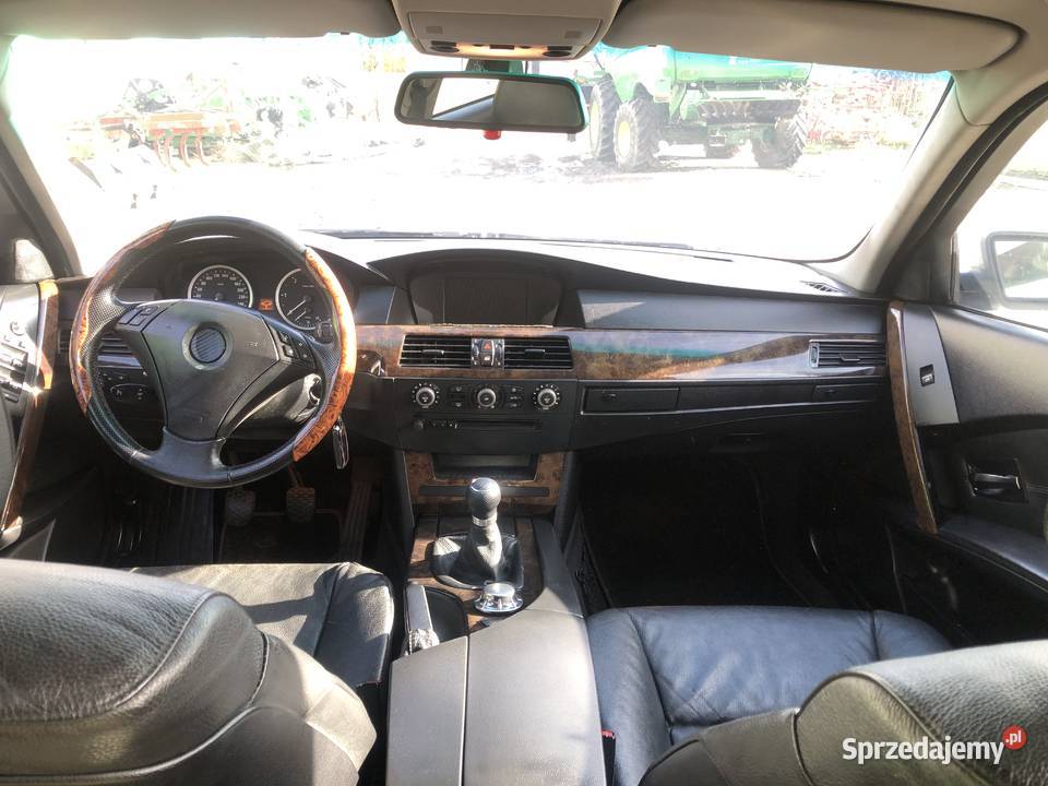 BMW E60 30D 218 manual Syców