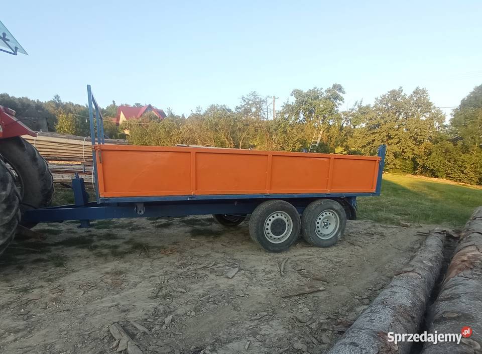 Przyczepa wywrotka kiper tandem Rupniów