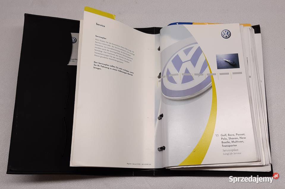ETUI FUTERAŁ INSTRUKCJA OBSŁUGI VW POLO 9N dolnośląskie Mielęcin sprzedam