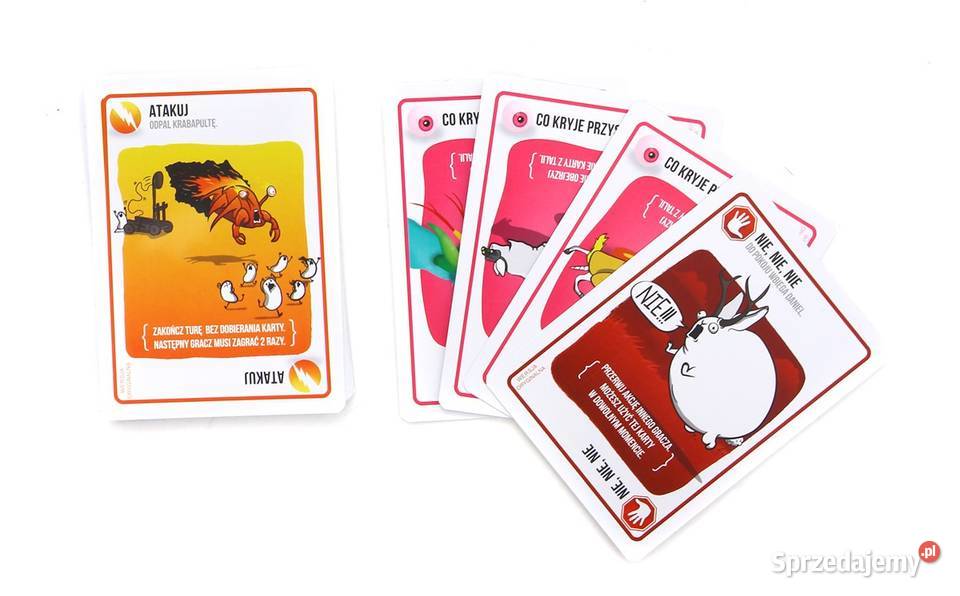Rebel Gra Eksplodujące Kotki nowa edycja karciane Bielsk Podlaski