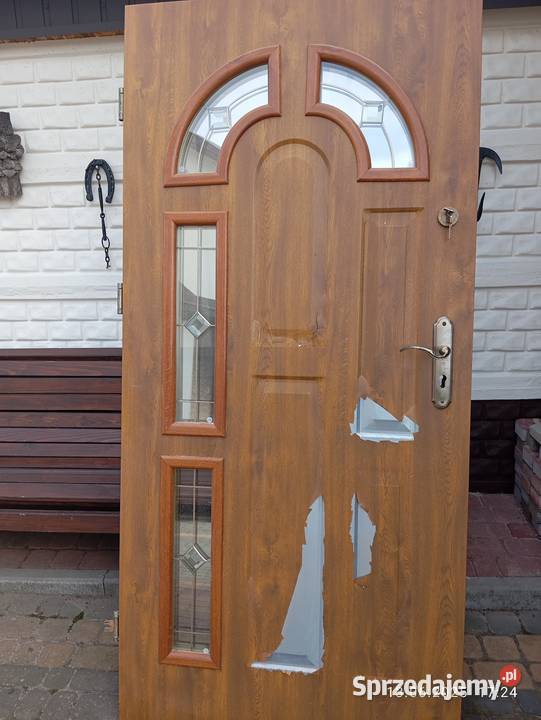 Drzwi zewnętrzne 90 z futryną Ciekoty