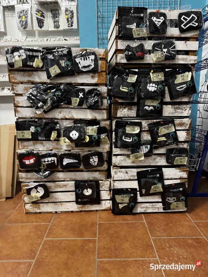 2500 sztuk Masek materiałowych z nadrukiem duża Pozostałe Tarnów