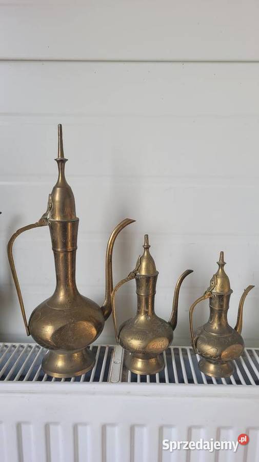 Dzbanki z mosiądzu podlaskie