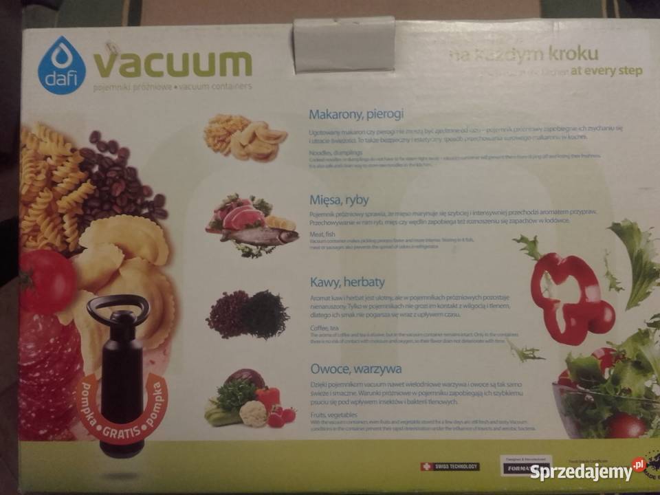 pojemniki próżniowe do żywności vacuum Będzin