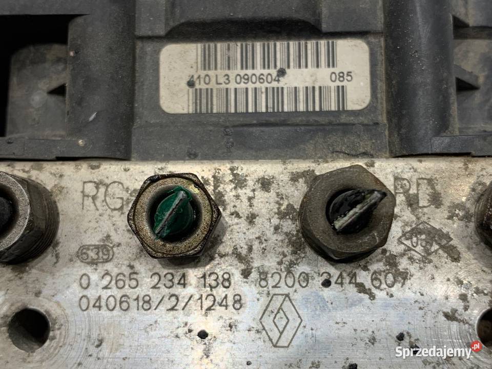 POMPA ABS RENAULT SCNIC II 8200344607 20 135 sprzedam