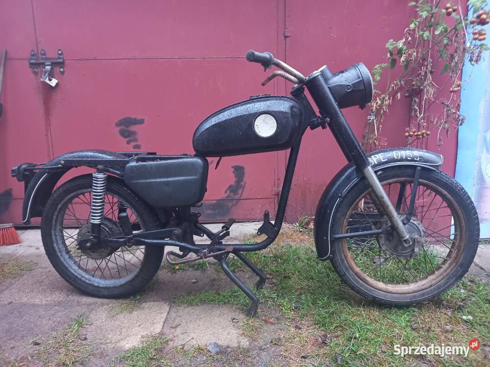 Wsk125 rama z osprzętem transport Rok produkcji 1978 lubelskie Parczew