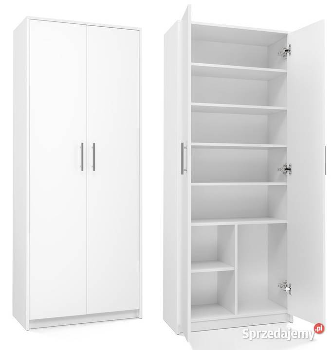 Regał OLIV 2D BIAŁY