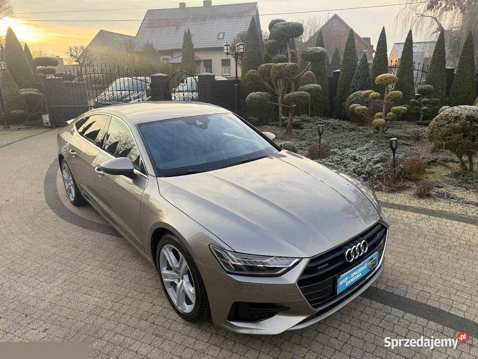 Audi A7 Sportback 30 Diesel 286 2019r wielkopolskie Krotoszyn