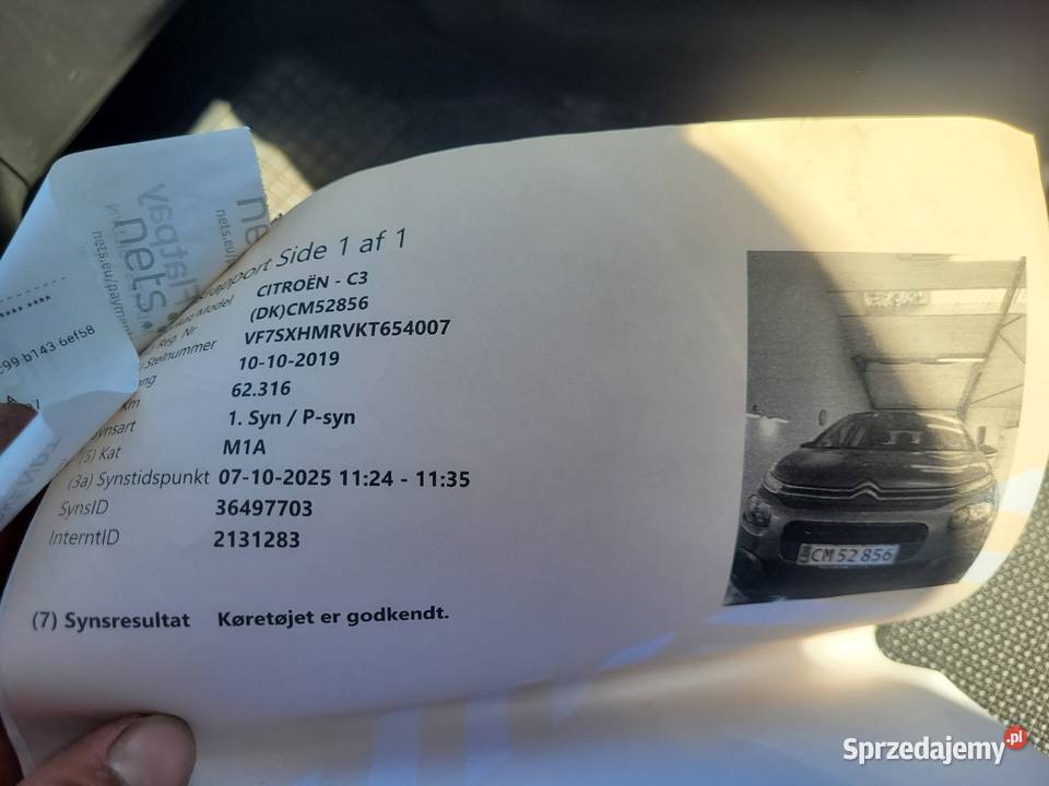 C3 2019r 68 Tablet Klima nowe auto Motoryzacja sprzedam