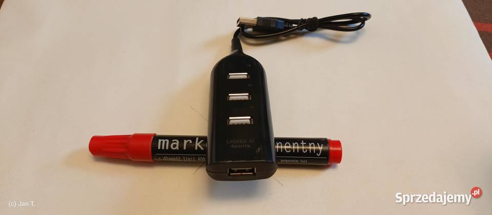 Koncentrator splitter 4 portowy USB 20 nowy Pozostałe Warszawa