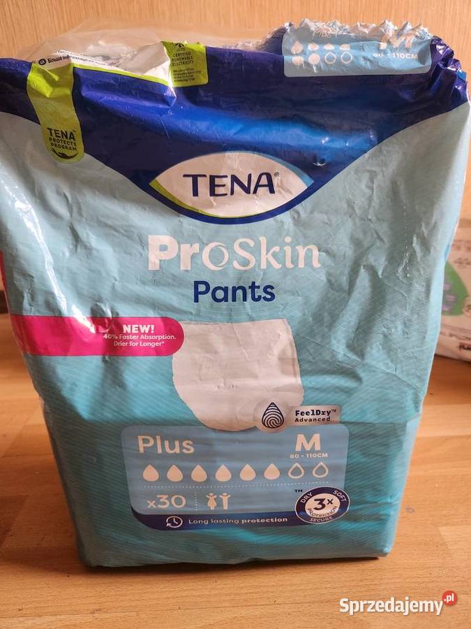 Pieluchomajtki Tena Plus M 13sztuk Gliwice sprzedam
