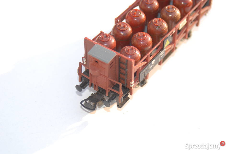 Stara zabawka wagon towarowy kwasiarka PIKO DR Modelarstwo Cieszyn
