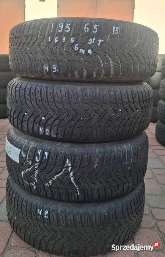 4 x Opona zimowa Kumho WP51 19565R15 91 T 16R Skołoszów