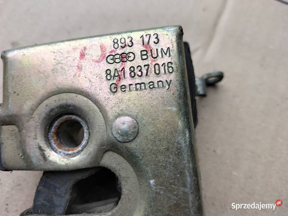 Audi 80 B3 B4 8A1837016 ZAMEK DRZWI PRZÓD PRAWY Kamień-Kolonia