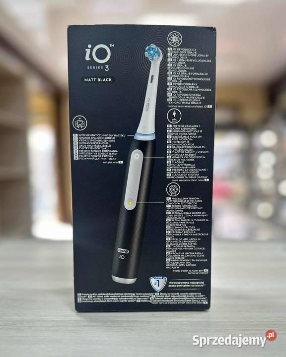 Szczoteczka OralB iO Series 3 Matt Black Elbląg