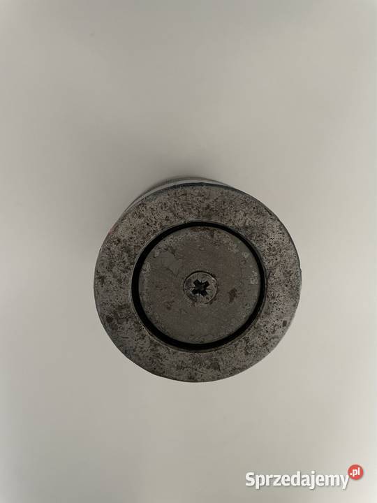Podpora śrubowa AMF 100140 mm z płaską podstawą Czarnożyły