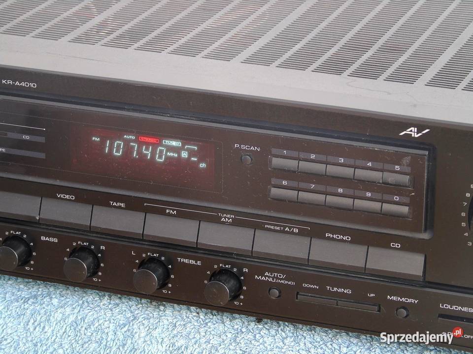 Amplituner Kenwood KRA4010 sprawny i ładny Amplitunery Elektronika podkarpackie Jasło