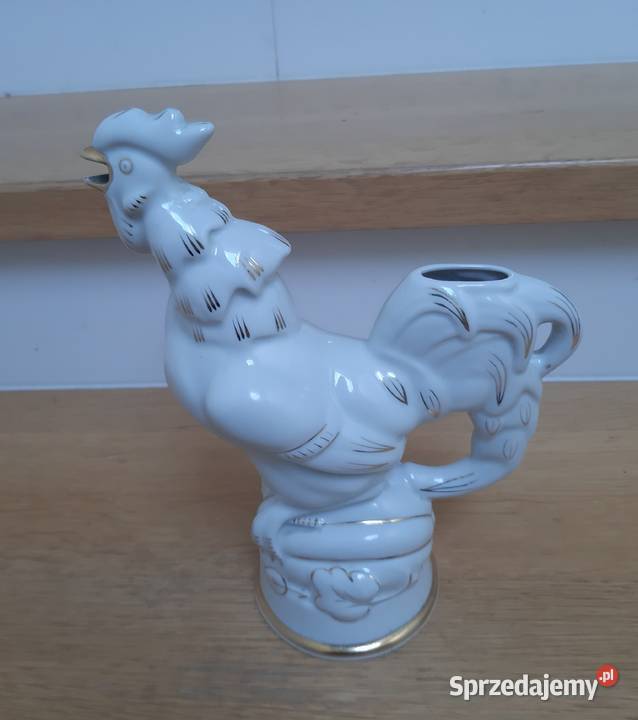 Porcelanowa karafka Kogut Horodnica Wyposażenie wnętrz