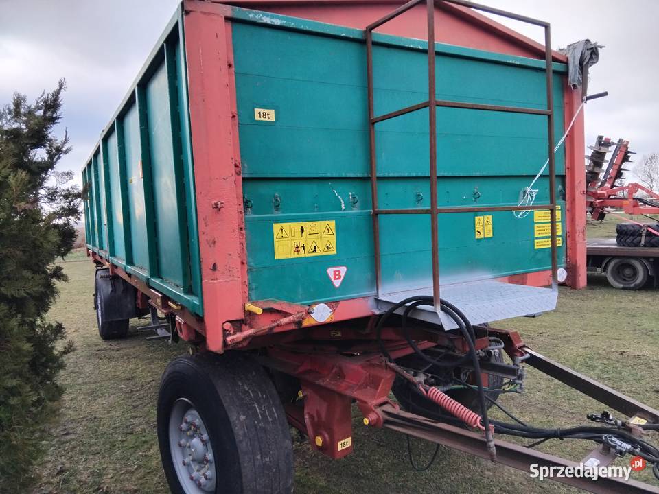 Przyczepa wywrotka 15 tonowa transport Bełchatów