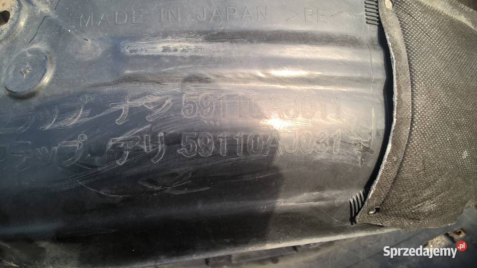 Subaru legacy 4 zderzak przedni nadkole osobowe śląskie Cieszyn