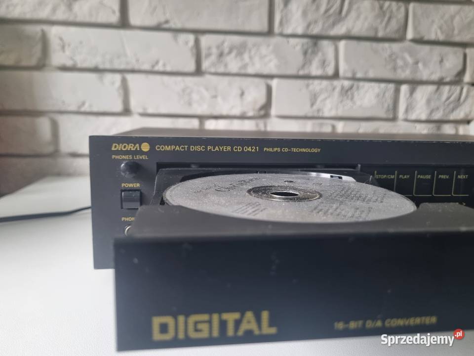 UNITRA DIORA odtwarzacz CD CD 0421 sprawny Solnica