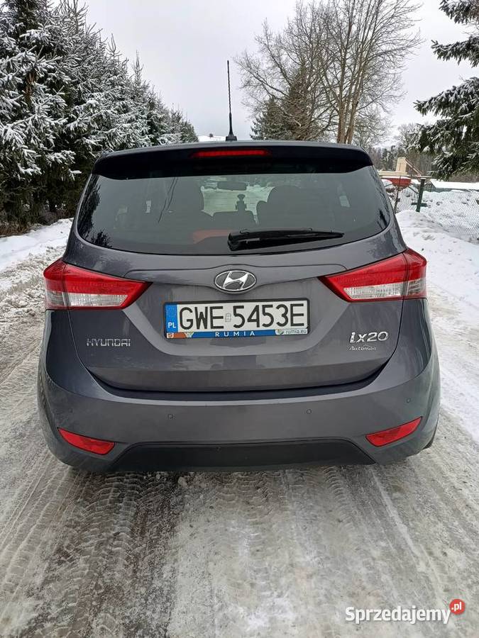 Hyundai ix20 Bezwypadkowy 16 benzyna 2016 wersja Orneta