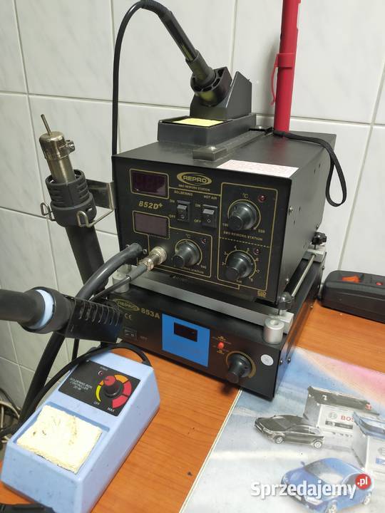 Stacja do lutowania z nadmuchem i podgrzewaczem Cieszyn