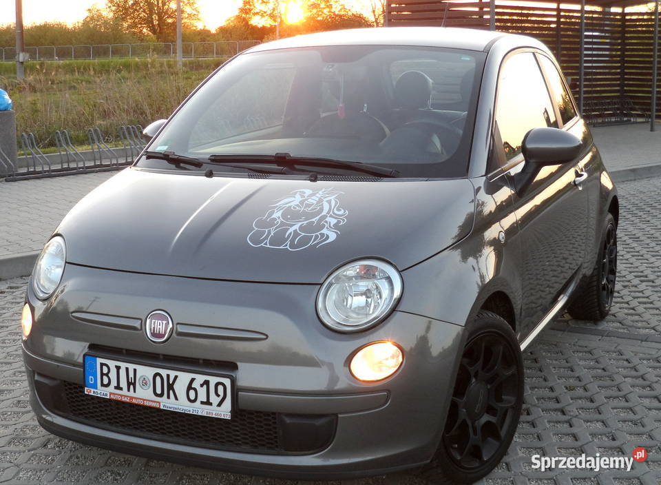 Fiat 500 Kamera tyl i przódPoł SkóryKima Bochnia sprzedam