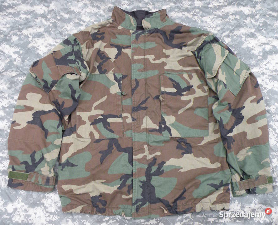 Kurtka ochronna NBC mopp suit woodland MEDIUM