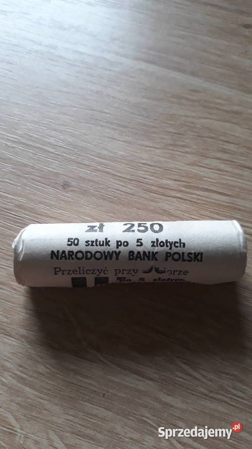 50 x 5 1989 r Almennicza rolka bankowa Konin