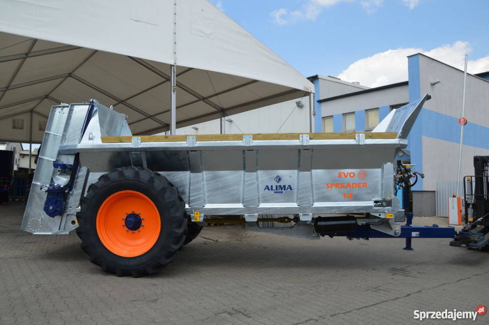 Rozrzutnik Obornika 10T Evo Spreader Alima Bis Rozrzutniki obornika Bieńkowice