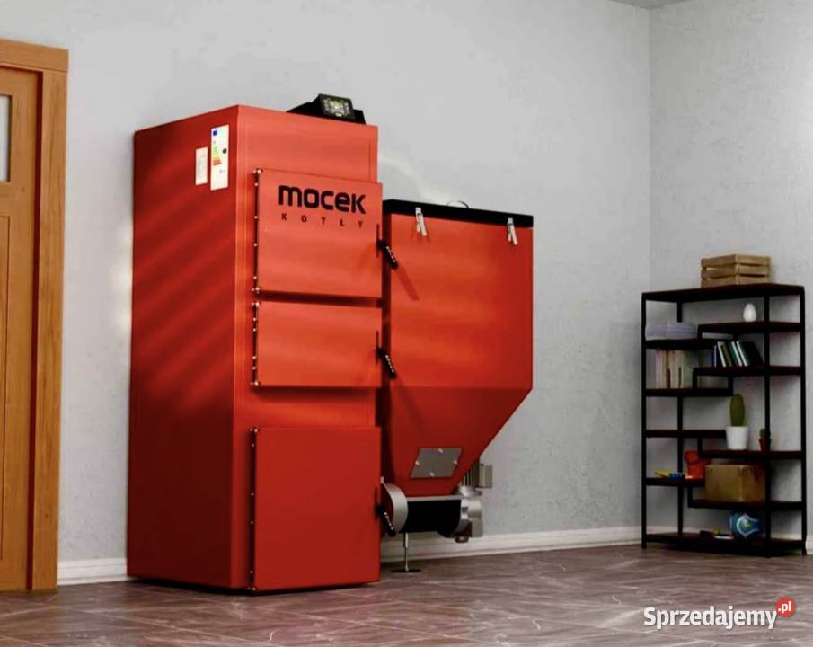 Kocioł na ekogroszek pellet Mocek piec 5 klasa Dom i Ogród Wągrowiec