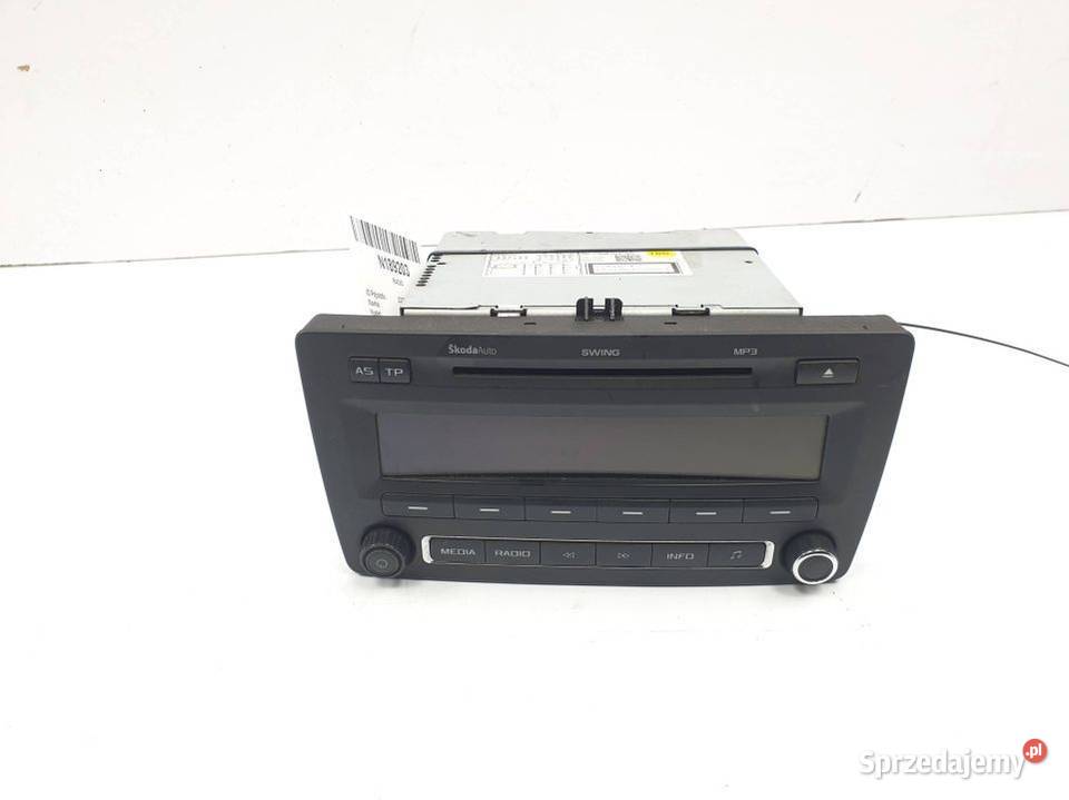 RADIO SKODA OCTAVIA II 1Z0035161F Lipno sprzedam