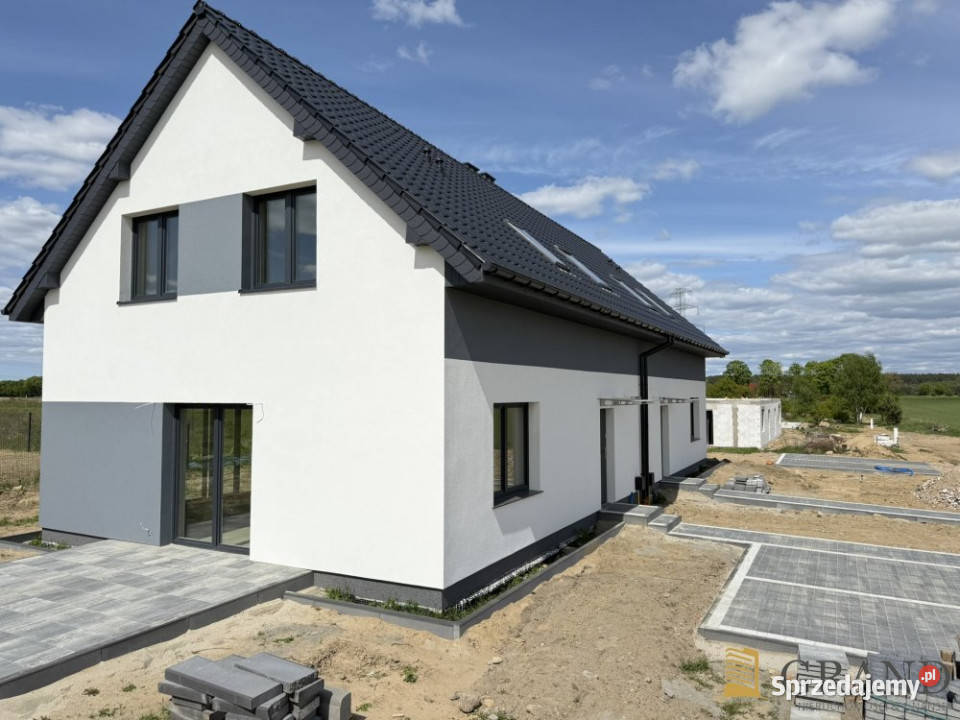 Dom bliźniak 140m2 Grzędzice Zaciszna 2 piętra