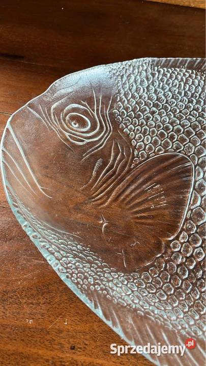 Patera szklana RYBA HSG Ząbkowice Jan S Drozd Gdańsk