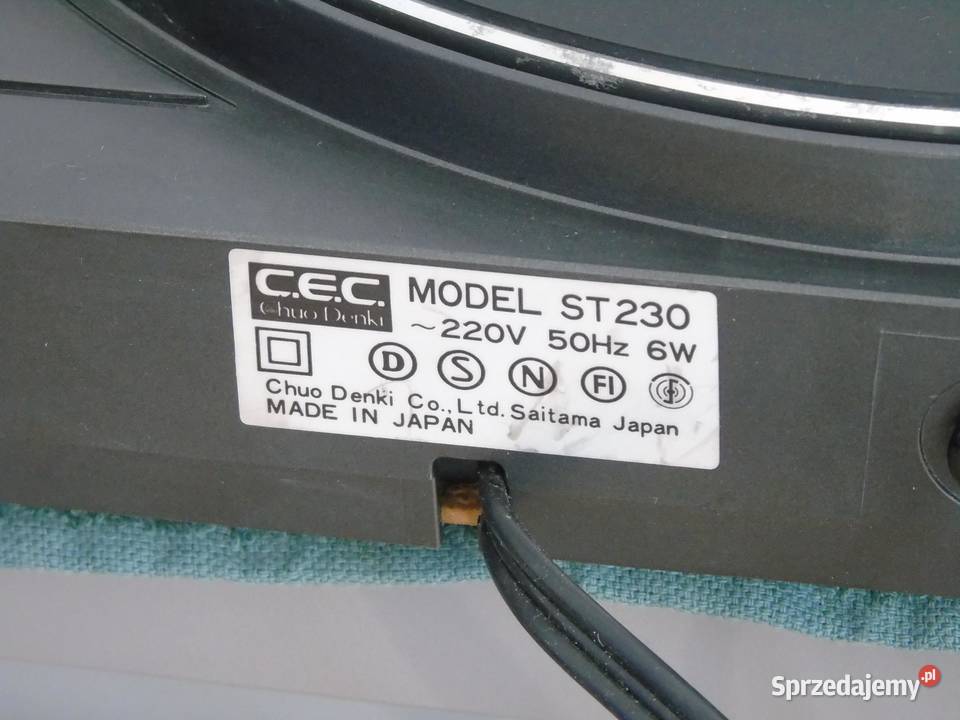 Gramofon CEC ST230 Direct Drive półautomat Gramofony Jasło