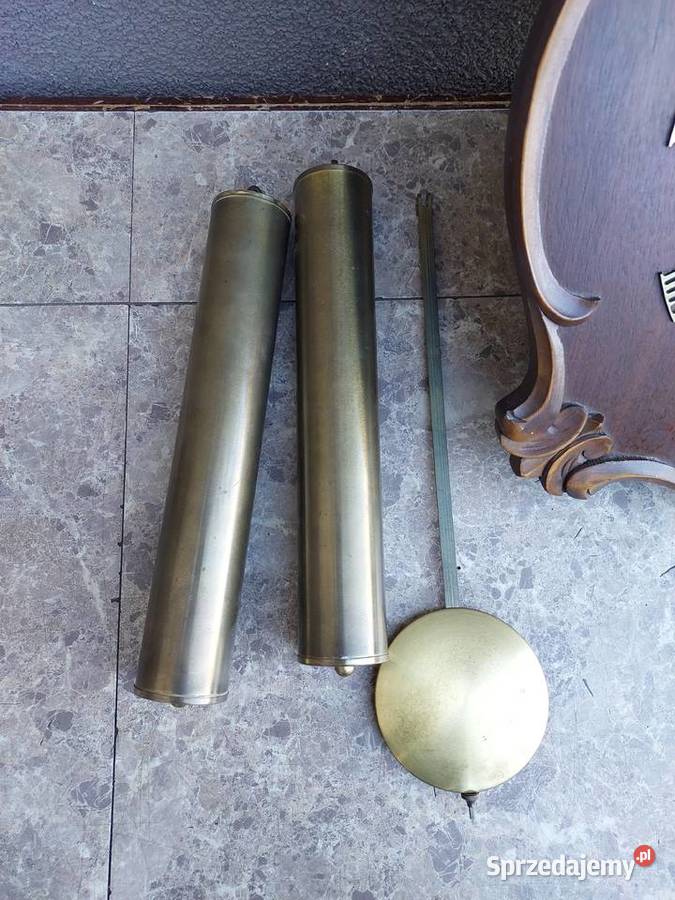 117 Stary zegar ścienny wagowy Kienzle Tczew