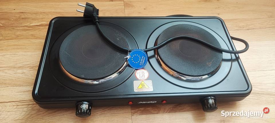 Kuchenka maszynka elektryczna dwupalnikowa 2000W Kuchenki i piekarniki śląskie Żelisławice