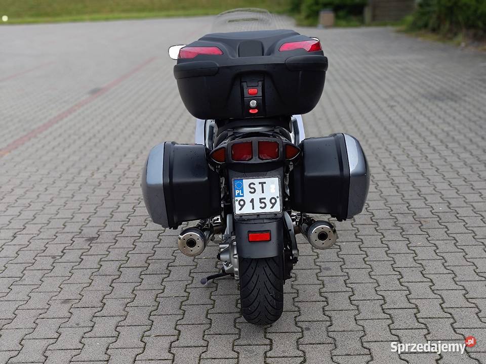 Zadbana Yamaha FJR 1300 gotowa na trasę bez Tychy