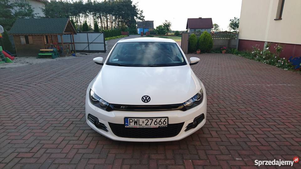 Volkswagen Scirocco biały ESP Mochy