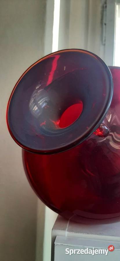 Wazon ze szkła kolorowego Świdnica