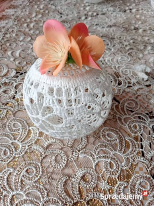 Ozdoby choinkowe ręcznie szydełkowane Gostynin