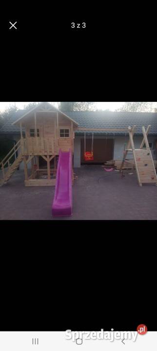 Domki drewniane place zabaw dzieci podkarpackie Dębica sprzedam