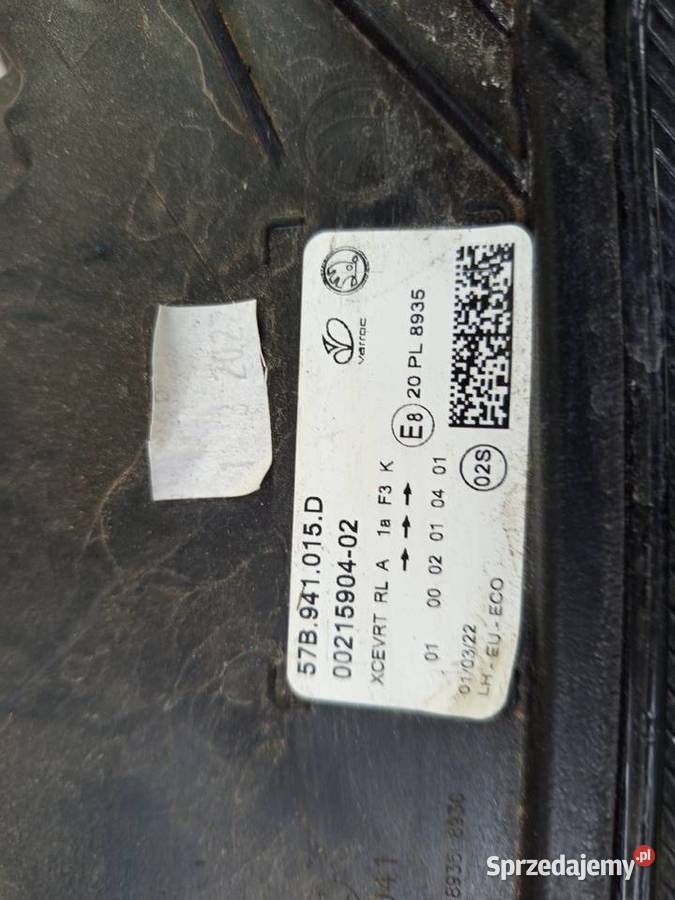 Reflektor lewy skoda karoq orginalny