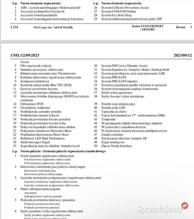 Mercedes S klasa 350d 4matic Long bezwypadkowy Raszyn