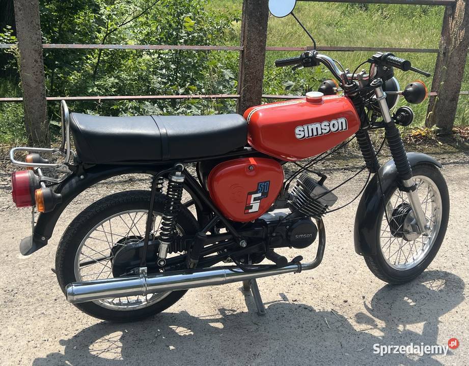Simson s511 1989 12v nieuszkodzony Dębica