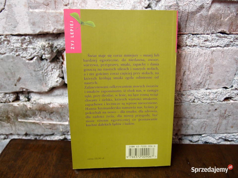 książka o ziołach Pokochajmy zielsko Hanna miękka