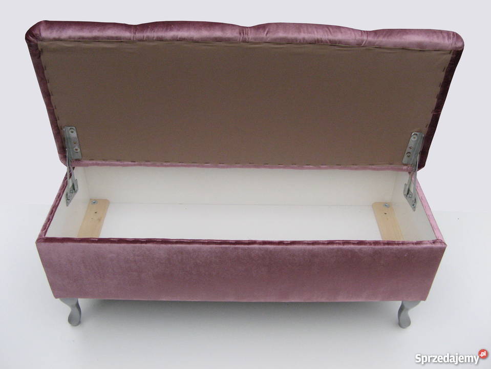 Pufa Ławka Ludwik Chesterfield Fotele i pufy