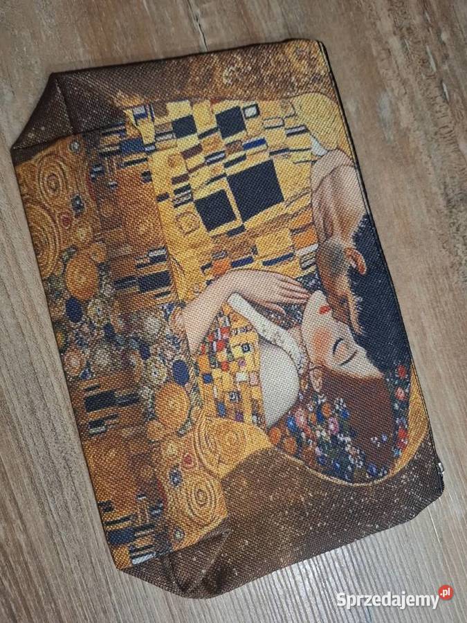 Kosmetyczka Klimt pocałunek Wąbrzeźno