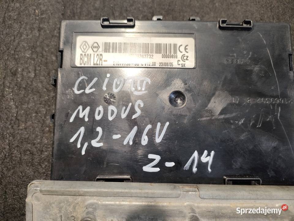 Clio III Modus 1216 zestaw startowy Swarzędz